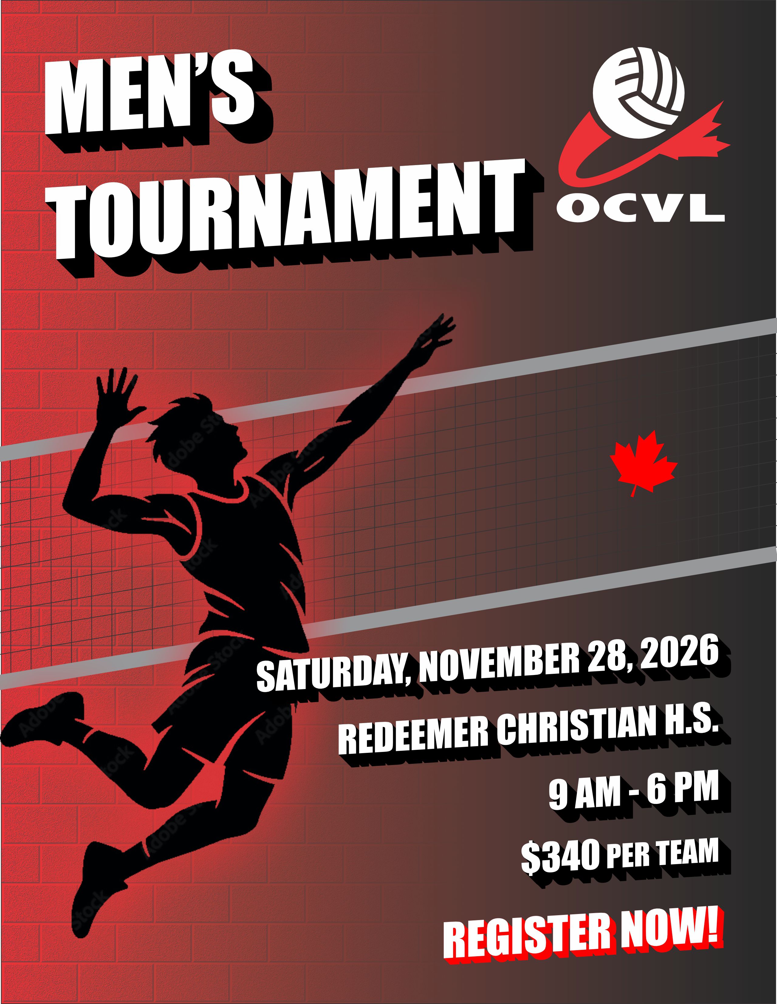 Men's volleyball tournament, Ottawa